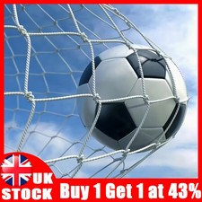 White Football Goal Nets