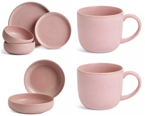 12pc dinner set plates pasta - dinner,
