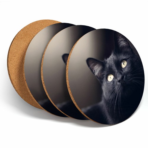 Set beautiful black cat - 4,