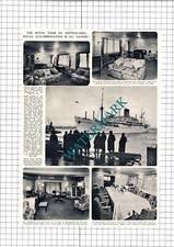 Shaw Savill Liner SS GOTHIC Royal Ship - 1952 Cutting / Print