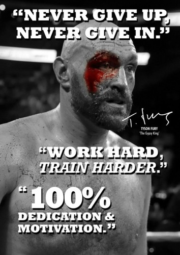 Tyson fury poster gypsy - poster,