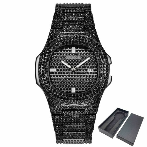 Bling diamond cut glass - glass, watch
