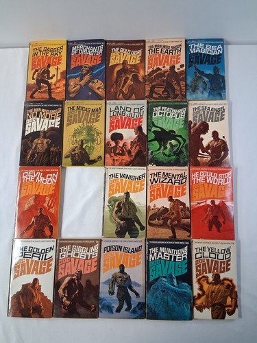 Doc savage bantam books - bantam,