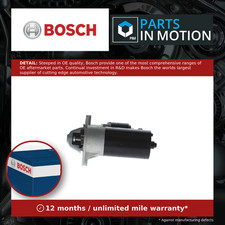 Starter Motor fits VAUXHALL