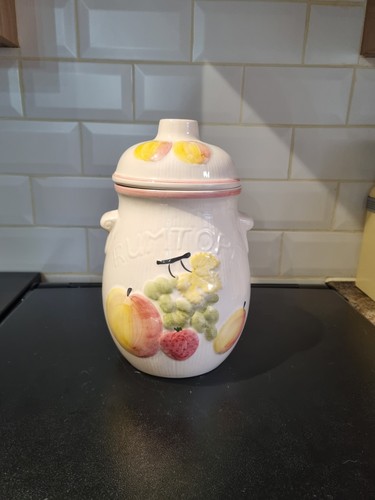 Vintage rumtopf fruit - vintage,