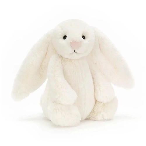 White plush bunny - plush, rabbit