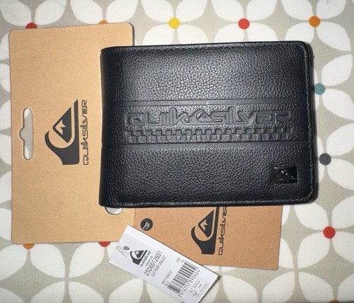 Bnwt quiksilver real - real, leather