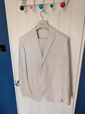 Moss Bros Suit Mens 44R 38W