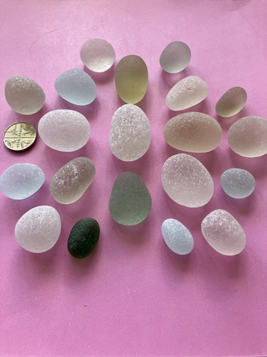 Genuine seaham sea glass 20 - -,
