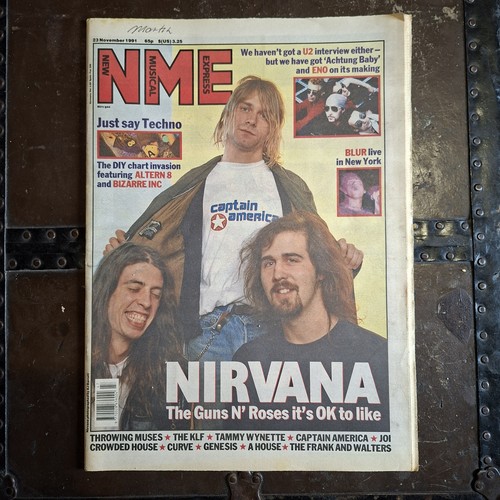 Vintage nme magazine nov 1991 - vintage,
