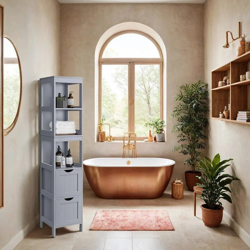 Vasagle bathroom floor - bathroom,