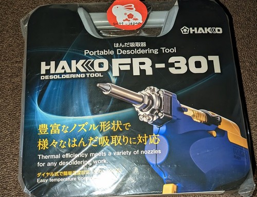 Hakko fr301 desoldering - hakko,