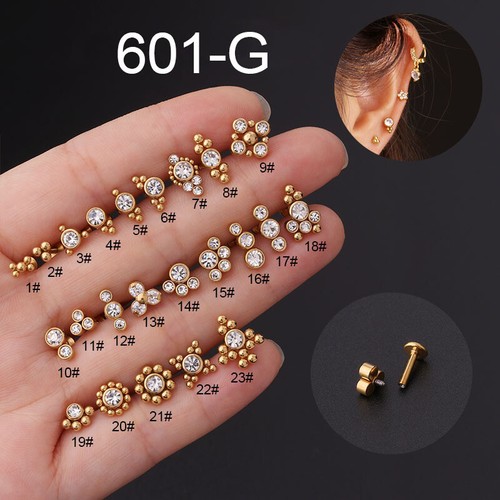 Tragus helix cartilage bar - cartilage,