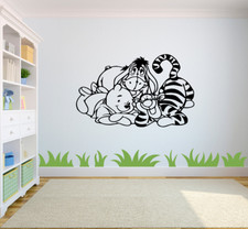 Winnie The Pooh Cartoon Wall