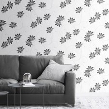 Muriva orla floral - orla, textured