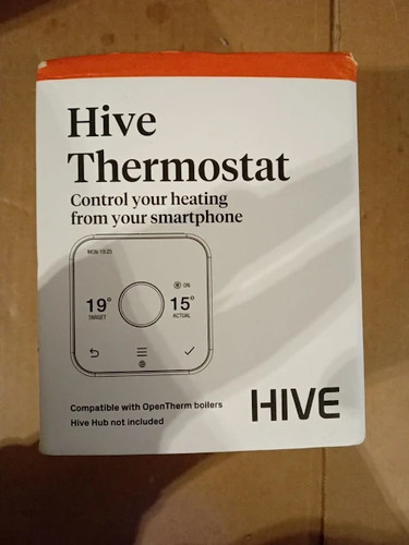 Hive thermostat white - white, model