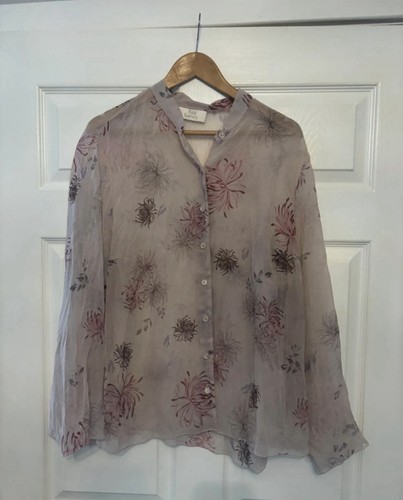 Ann harvey sheer summer blouse - harvey,