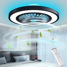 Ceiling Fans with Lights, Remote Control, 6 Wind Speeds