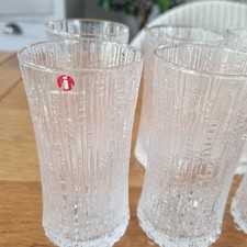 Four Iittala Ultima Thule Champagne Glasses - Tapio Wirkkala Excellent Condition