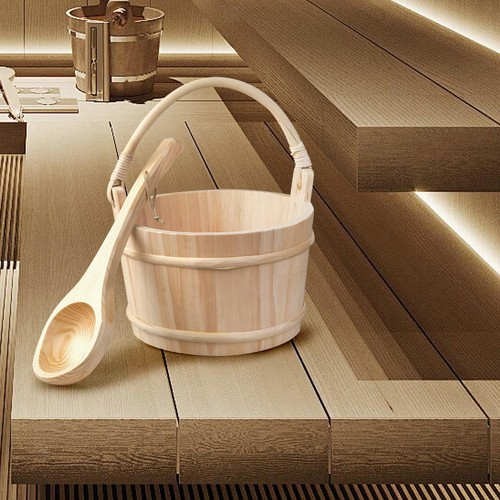 Wooden sauna barrel - barrel, large