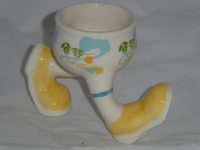 Carlton Walking Ware Running Egg Cup with Caribbean Pattern