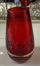 Vintage Whitefriars Ruby Red