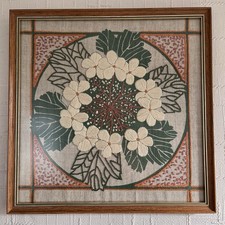 Vintage Framed Floral Design