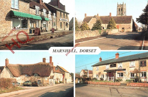 Picture postcard marnhull - postcard>,