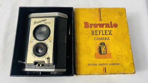 Vintage boxed kodak brownie - vintage,