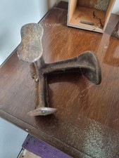 Cobblers Antique Cast Iron Shoes Last Anvil Shoemaker Tool Door Stop