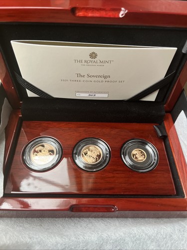 2021 3coin standard gold proof - gold,