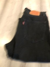 MEN'S LEVI'S 751 JEANS 32" WAIST X 32" LEG  BLACK