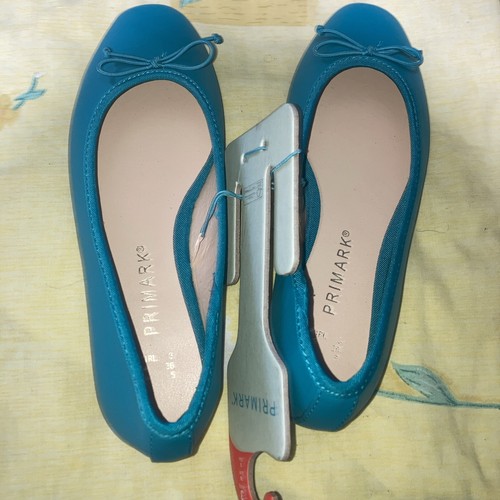 Primark blue denim bow - denim,