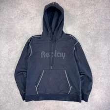 Replay hoodie men's size large