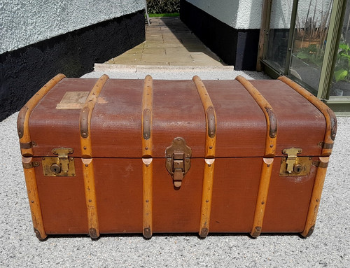 Vintage wood bound banded - wood,