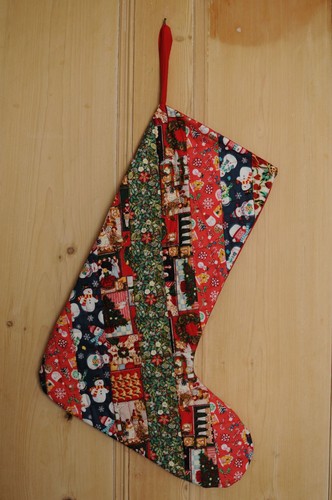 Christmas stocking handmade - christmas,
