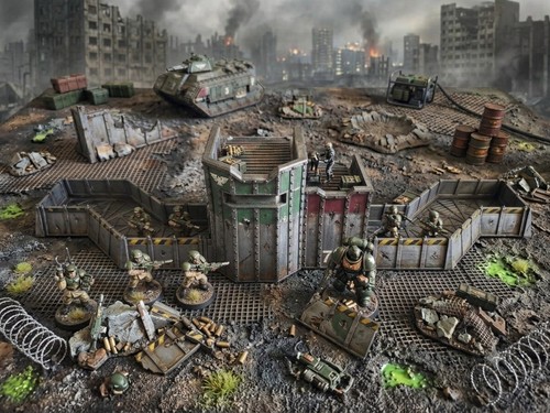 Trench and bunker set - bunker,