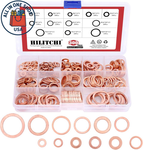 Copper washer flat ring - washer,,