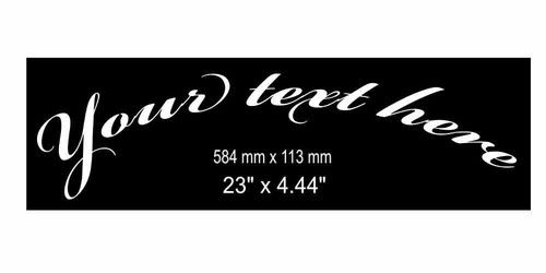 Custom curved truck van - curved,