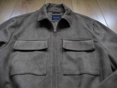 Mens tan brown faux - ,