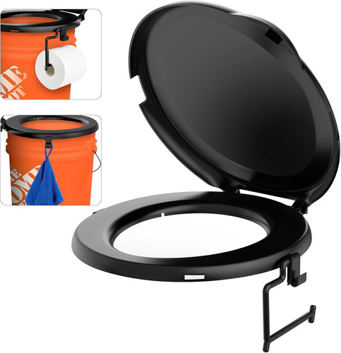 Portable toilet seat for - seat, 5