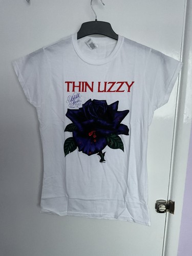 Thin lizzy unisex white cotton - thin,
