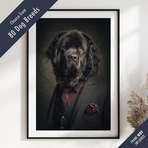 Smartly dressed dog - smartly, portrait