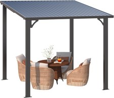 2.4x2.4m Lean to Gazebo