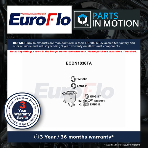 Catalytic converter type - catalytic,