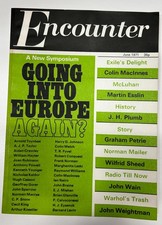 Encounter Magazine June 1971. Used but Good Condition