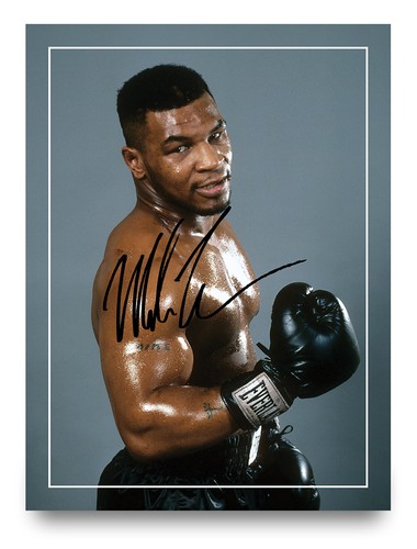 Mike tyson signed boxing - tyson,