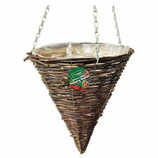 12" Hanging Basket Cone Shape