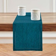 Linen Table Runner for Spring