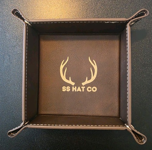 Hat valet tray - ss, snap
